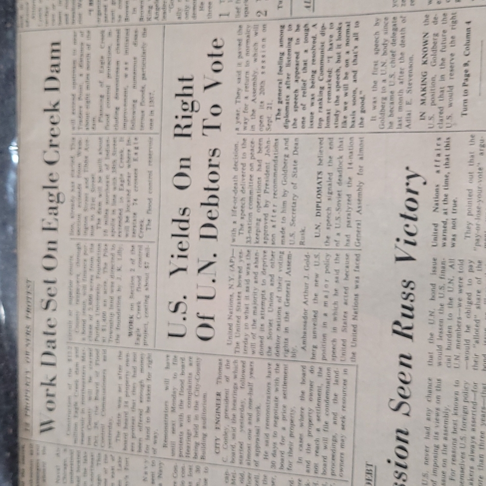Vintage Newspaper August 17 1965 Indianapolis Star Original Great Birthday Gift - Picture 10 of 12